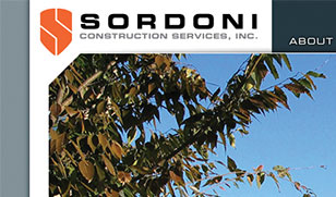 Sordoni Construction Services Web Design