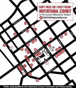 First Friday Map